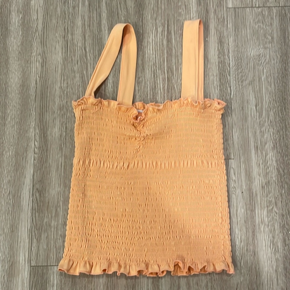 Smocked tank top, Rue 21, size small